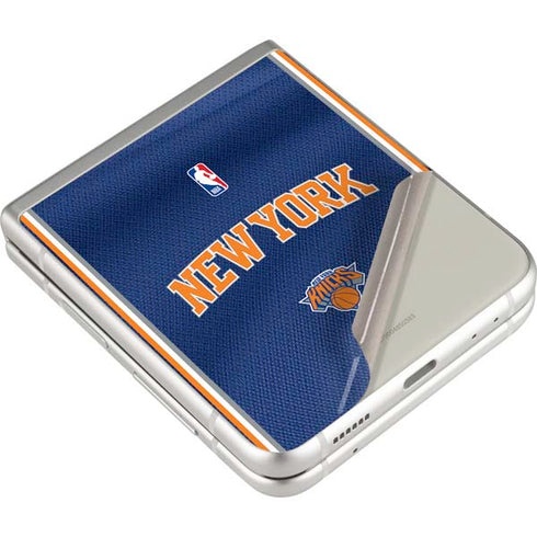 NBA New York Knicks Jersey Galaxy Z Flip3 5G Skin