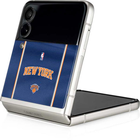 NBA New York Knicks Jersey Galaxy Z Flip3 5G Skin