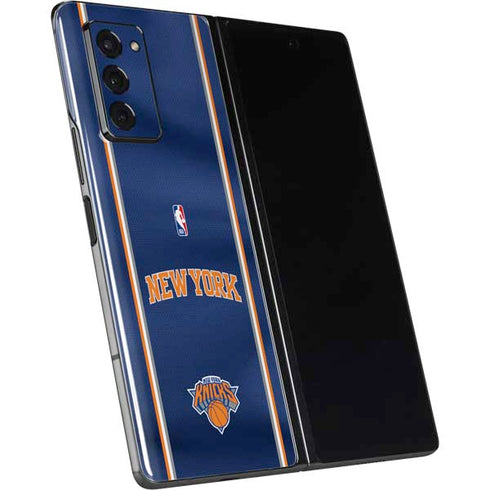 NBA New York Knicks Jersey Galaxy Z Fold2 5G Skin