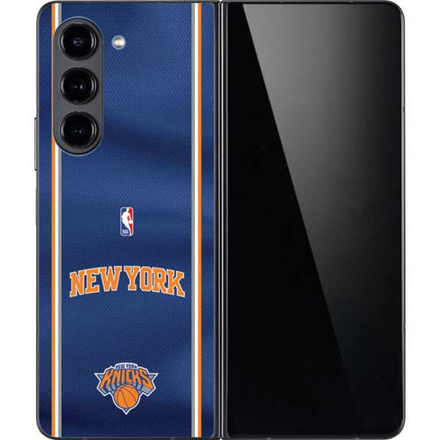 NBA New York Knicks Jersey Galaxy Z Fold5 5G Skin