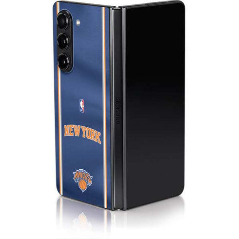 NBA New York Knicks Jersey Galaxy Z Fold5 5G Skin