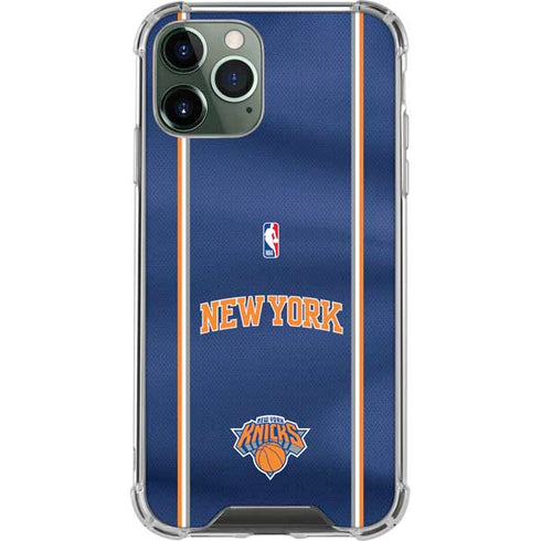 NBA New York Knicks Jersey iPhone 11 Pro Max Clear Case