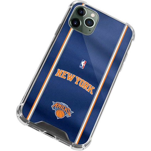 NBA New York Knicks Jersey iPhone 11 Pro Max Clear Case