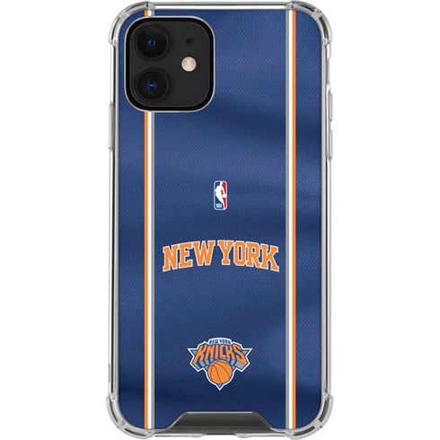 NBA New York Knicks Jersey iPhone 12 Clear Case