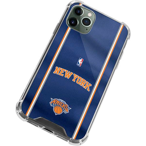 NBA New York Knicks Jersey iPhone 12 Pro Max Clear Case