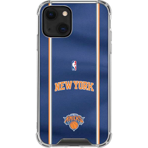 NBA New York Knicks Jersey iPhone 13 Clear Case