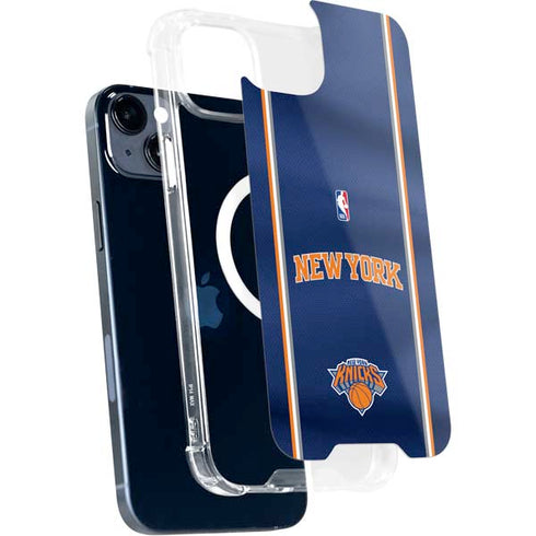 NBA New York Knicks Jersey iPhone 14 MagSafe Case