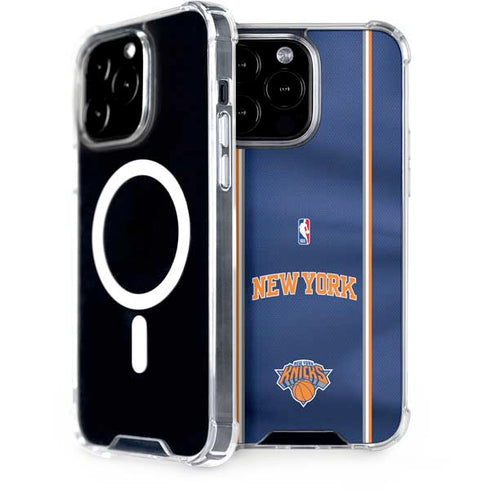 NBA New York Knicks Jersey iPhone 14 Pro Max MagSafe Case
