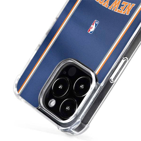 NBA New York Knicks Jersey iPhone 14 Pro Max MagSafe Case