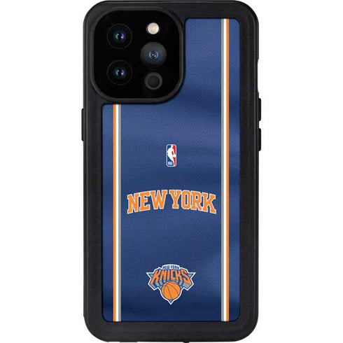 NBA New York Knicks Jersey iPhone 14 Pro Max Waterproof Case