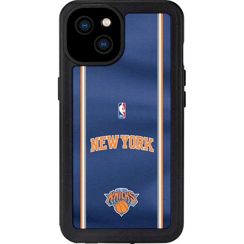 NBA New York Knicks Jersey iPhone 15 Plus Waterproof Case