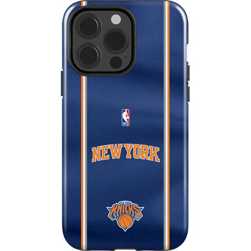 NBA New York Knicks Jersey iPhone 15 Pro Impact Case
