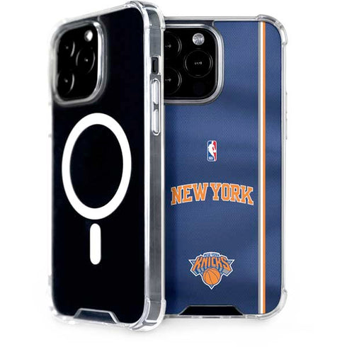 NBA New York Knicks Jersey iPhone 15 Pro Max MagSafe Case