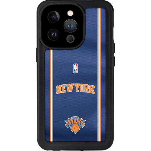 NBA New York Knicks Jersey iPhone 15 Pro Waterproof Case
