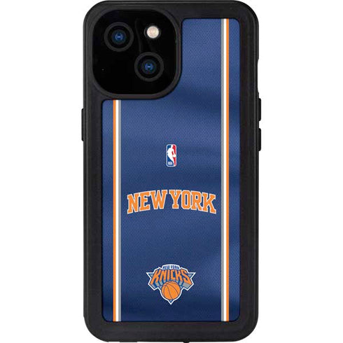 NBA New York Knicks Jersey iPhone 15 Waterproof Case