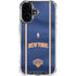 NBA New York Knicks Jersey iPhone 16 Clear Case