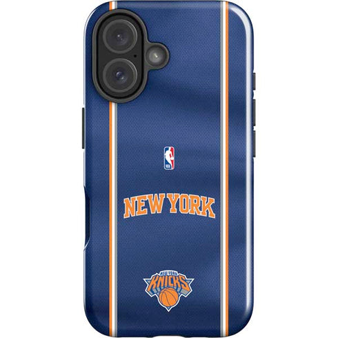 NBA New York Knicks Jersey iPhone 16 Impact Case
