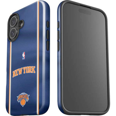 NBA New York Knicks Jersey iPhone 16 Plus Impact Case