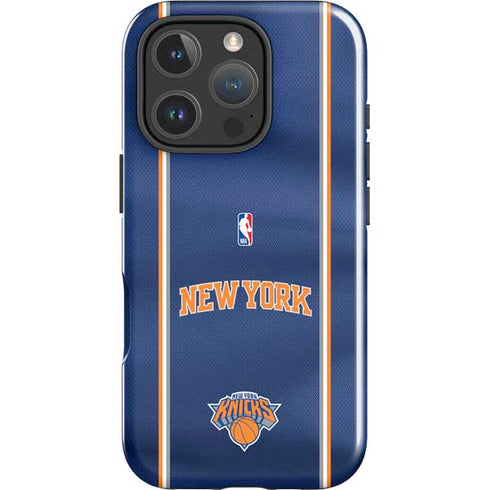 NBA New York Knicks Jersey iPhone 16 Pro Impact Case