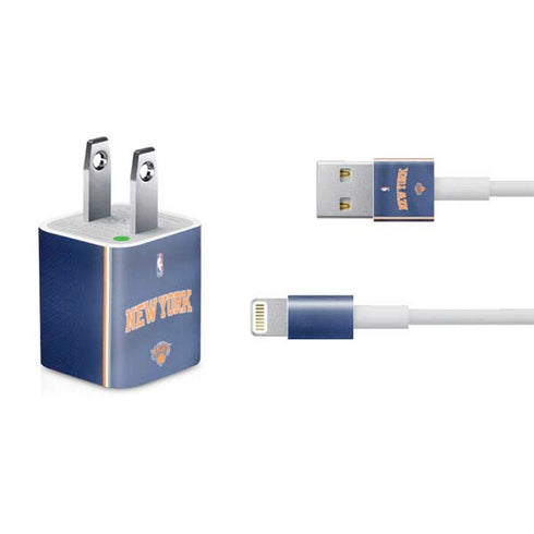 NBA New York Knicks Jersey iPhone Charger (5W USB) Skin