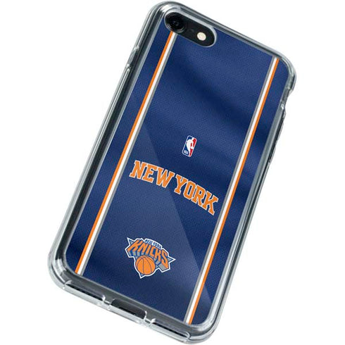 NBA New York Knicks Jersey iPhone SE (2nd & 3rd Gen) Clear Case