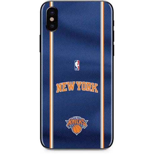 NBA New York Knicks Jersey iPhone X Skin