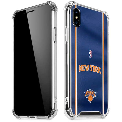 NBA New York Knicks Jersey iPhone X/XS Clear Case