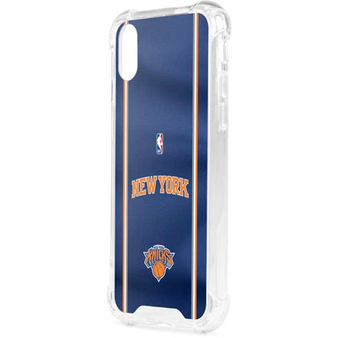 NBA New York Knicks Jersey iPhone XS Clear Case