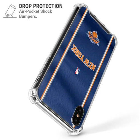 NBA New York Knicks Jersey iPhone XS Max Clear Case