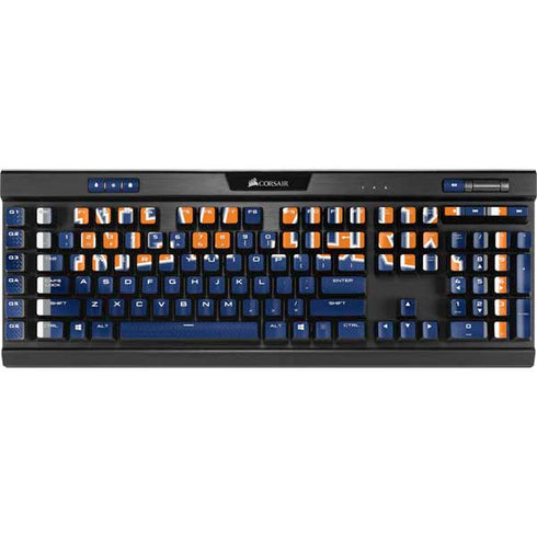 NBA New York Knicks Jersey K95 RGB PLATINUM Mechanical Gaming Keyboard Skin