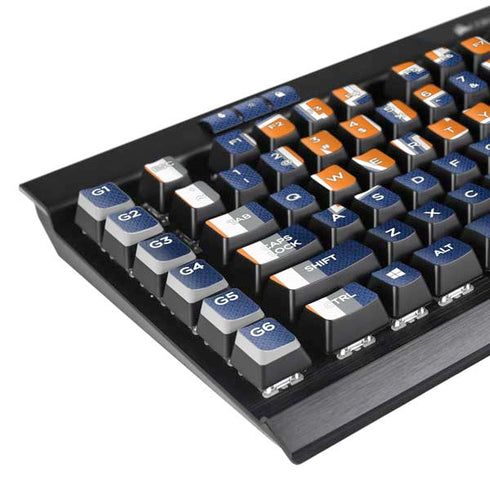 NBA New York Knicks Jersey K95 RGB PLATINUM Mechanical Gaming Keyboard Skin