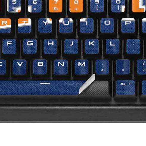 NBA New York Knicks Jersey K95 RGB PLATINUM Mechanical Gaming Keyboard Skin