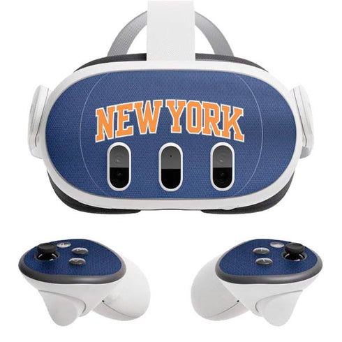 NBA New York Knicks Jersey Meta Quest 3 Skin