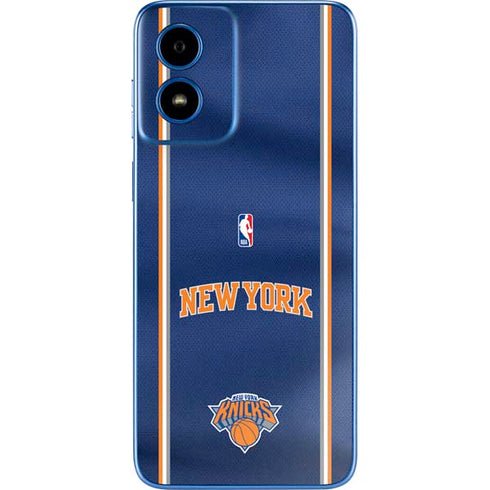 NBA New York Knicks Jersey Moto G Play 4G (2024) Skin