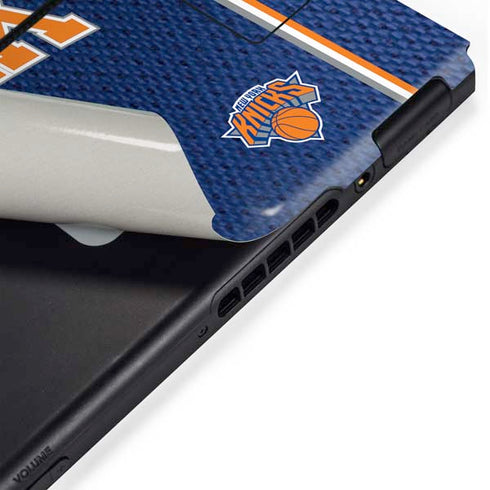 NBA New York Knicks Jersey Nintendo Switch Bundle Skin