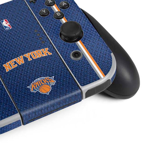 NBA New York Knicks Jersey Nintendo Switch OLED (2021) Skin