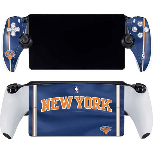 NBA New York Knicks Jersey PlayStation Portal Remote Player Skin