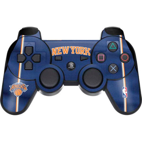 NBA New York Knicks Jersey PS3 Dual Shock wireless controller Skin