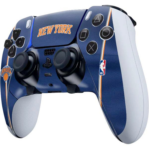 NBA New York Knicks Jersey PS5 DualSense Edge Pro Controller Skin