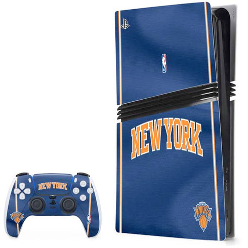 NBA New York Knicks Jersey PS5 Pro Bundle Skin