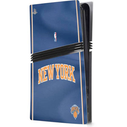 NBA New York Knicks Jersey PS5 Pro Console Skin