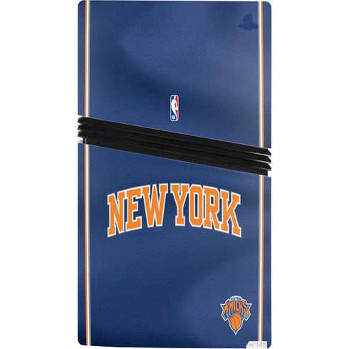 NBA New York Knicks Jersey PS5 Pro Console Skin