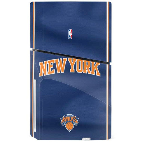 NBA New York Knicks Jersey PS5 Slim Disk Bundle Skin
