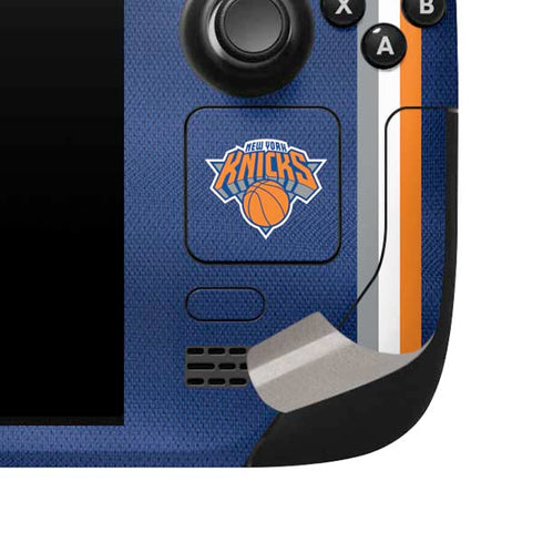 NBA New York Knicks Jersey Steam Deck Handheld Gaming Computer Skin
