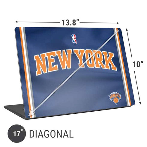 NBA New York Knicks Jersey Universal Laptop 17in (13.8 x 10in) Skin