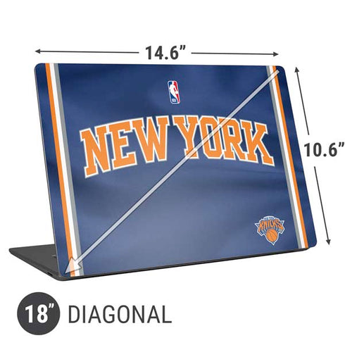 NBA New York Knicks Jersey Universal Laptop 18in (14.6 x 10.6in) Skin