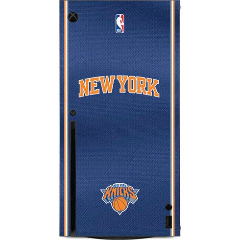 NBA New York Knicks Jersey Xbox Series X Console Skin