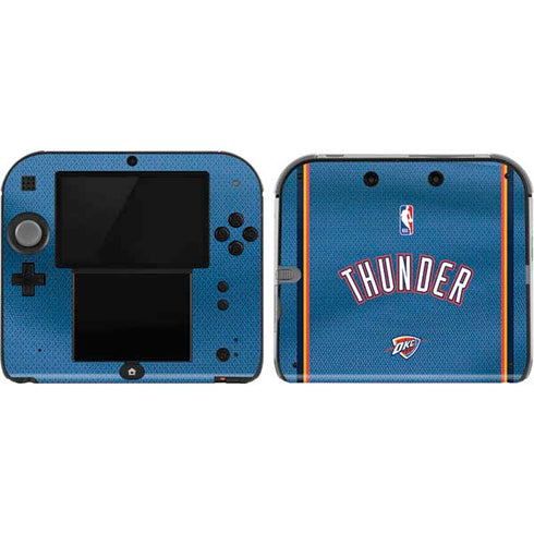 NBA Oklahoma City Thunder Jersey Nintendo 2DS Skin