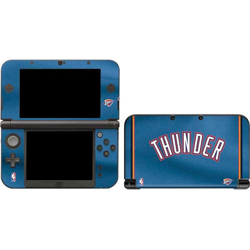NBA Oklahoma City Thunder Jersey 3DS XL 2015 Skin