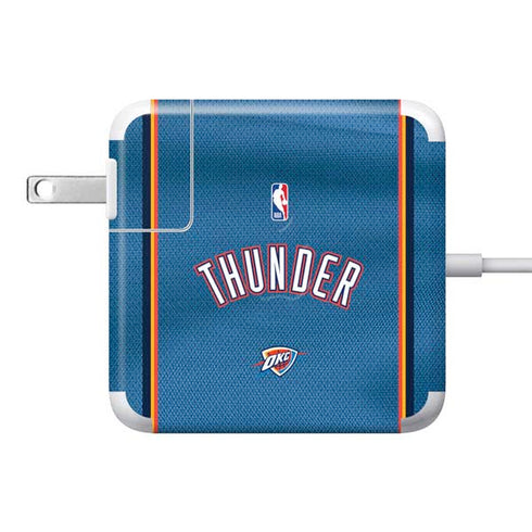 NBA Oklahoma City Thunder Jersey 85W Power Adapter (15 and 17 inch MacBook Pro Charger) Skin